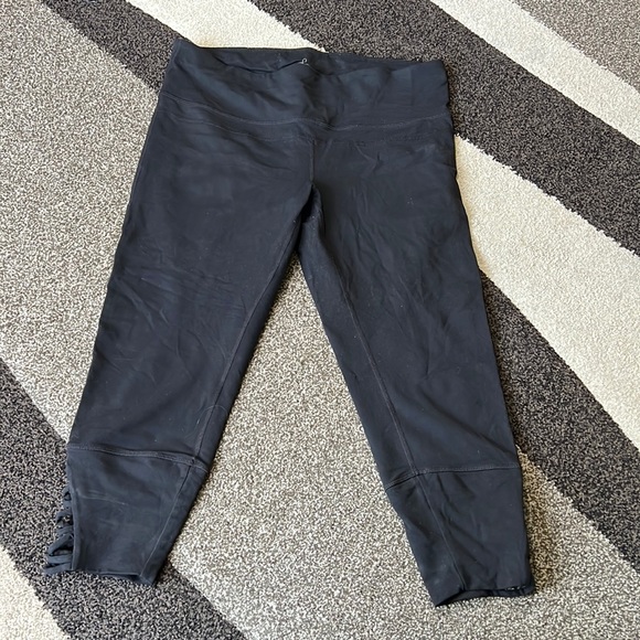 Prana black Capris Womens Large - Picture 1 of 5